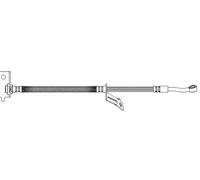 Flexible brake hose with internal thread 50.734 QUICK BRAKE for HYUNDAI ix20