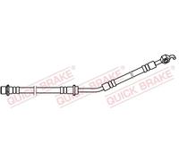 Flexible brake hose with internal thread 50.750 QUICK BRAKE for TOYOTA