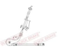 QUICK BRAKE 58.875X Brake hose