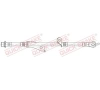 QUICK BRAKE 58.880 Brake hose