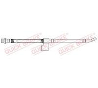 Flexible brake hose with internal thread 58.884 QUICK BRAKE for HYUNDAI COUPE II