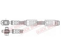 Flexible brake hose with internal thread 58.962X QUICK BRAKE for AUDI TT