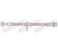BRAKE HOSE 59.904 FOR HONDA F23A1/F23X5/F23W5/F23Z5 2.3L 4cyl ACCORD VI
