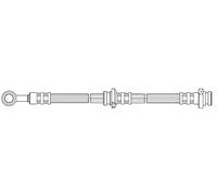 Flexible brake hose with internal thread 59.908 QUICK BRAKE for NISSAN