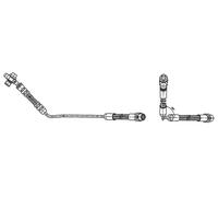 BRAKE HOSE 59.942X FOR BMW X5/SAV/E53 M57D30 M54B30 3.0L M57D30 2.9L 6cyl 4.6L