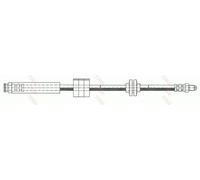 New Brake Hose for FIAT:CINQUECENTO 7635376 46481635 0000046476990