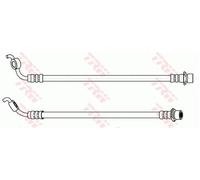 Flexible brake hose with internal thread PHD1153 TRW for TOYOTA RAV 4 III