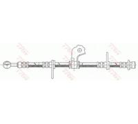 BRAKE HOSE PHD317 FOR MG ROVER HONDA INTEGRA/SJ/VI CIVIC/Hatchback/Fastback/Mk