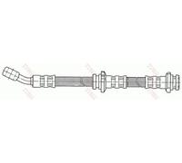 Flexible brake hose with internal thread PHD398 TRW for NISSAN ALMERA I