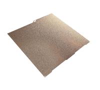 Flexible build plate 10.2 x 10.6 inches (256 x 268 mm) Double-sided powder coated steel plate with strong adhesion and easy removal