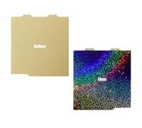 Flexible Build Plate 184mm Leader Pattern 300°C Warm Stability Fast Release Technology for Multiple Filaments Printing Plate Tiny Gold Sprinkle Sparkling