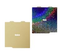 Flexible Build Plate 184mm Leader Pattern 300°C Warm Stability Fast Release Technology for Multiple Filaments Decorated PEI Plate for Smooth Model Detachment