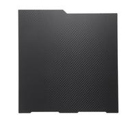 Flexible Build Plate Texture PEI Smooth PET Carbon Fiber Double Side Print Bed, 3D Printing Platform, Strong Adhesion and Easy Removal, 256x268mm Print Bed for 3 and 3