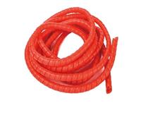 Flexible Cable Tidy Tube, Spiral Cable Organizer Sleeve Multicolor 22-45mm 5 m(Rood,25mm)