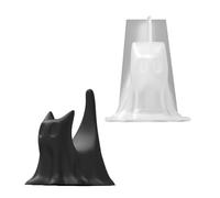Flexible Cats Sculpture Molds Silicones Epoxy Resins Molds for Resins Baking Clay Craft Projects Home Decoration Silicones
