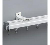 Flexible Ceiling Curtain Track Curved Silent Roller System WallMounted Room Divider for Curtains Bedroom Balcony 300cm/9.8ftEasy Installation SpaceSaving Solution