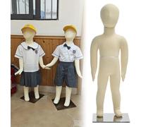 Flexible Child Dress Form for Sewing, Adjustable Mannequin for Fashion Design and Display, Perfect for Tailoring Kids Clothing Ages 1-14