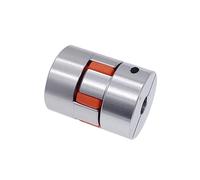 Flexible Clamp 1Pc D30 L40 Flexible Plum Clamp Coupler Aluminum Alloy Plum Coupling Bore 6mm to 14mm Stepper Motor Shaft Coupler Shaft Joint(6x6.35mm)
