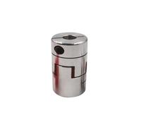 Flexible Clamp 1pc Motor Coupler D25 L30 Inner Hole 4mm to 12mm Flexible Coupling Connector for Ball Screw Lead Screw Shaft Joint(6mm X 8mm)