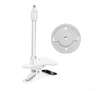 Flexible Clamp Mount for TP-Link - For Tapo C200/C210/C220/C201/C202/C211 Series Camera, Metal Adjustable 18cm Stand, No Tools or Wall Damage Required(18cm White)