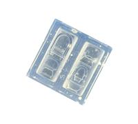 Flexible Clear Nails Sculpture Mold Reusable Embossed Oriental Chain Pattern for Manicures and Craft Embellishments Multipurpose Silicone Craft Mold