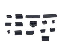 Flexible Computer Port Protector USB Type C HDTV RJ45 Silicone Plug Protection Silicone Port Plug Set for Frequent Connect Devices