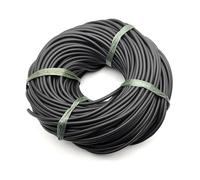 Flexible Conduit 1/3/5Meter NBR Rubber Hose Oil Resistant Pipe ID 2 3 4 5 6 7 8 10 13 16 19mm Nitrile Tube Tubing Outdoor Conduit for Electrical Cable(5M,OD 4xID 2mm)