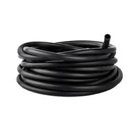 Flexible Conduit 1Meter 5Meters Industrial Grade High Temp Resistant Black Silicone Rubber Hose Capillary Pipe Tube ID 1-60mm Outdoor Conduit for Electrical Cable(1x1.3cm-1Meter)