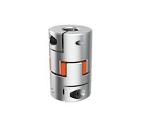 Flexible Connector 1pc 3 Jaws D40L50 Coupler Aluminium Plum Flexible Shaft Coupling CNC Stepper Motor Connector Clamping Extension(14mm x 16mm)