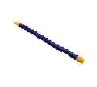 Flexible Coolant Pipe BPS Male Thread Plastic Flexible Water Oil Coolant Pipe Hose for Lathe CNC Machine Pneumatic Tube 1/4" 3/8" 1/2"(Round-600MM,3/8")
