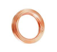 Flexible Copper Piping, 10 Meter 2mm 3mm 4mm 5mm 6mm for Refrigeration and Plumbing for Generators Busbars and Switchgear(5mmX0.5mm)
