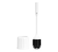 Flexible Corner Scrubber - Electric Toilet Brush, Cleaning Tool with Holder | For Home, Hotel, Shopping Mall, School Station, Dad, Husband, Mom, Easy Manuten