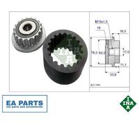 Flexible Coupling Sleeve Kit for VW CALIFORNIA T5 Camper INA 535 0186 10