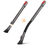 Flexible Crevice Nozzle for Dyson Vacuum Cleaners, Long Flat Nozzle Compatible with Dyson Gen5detect V15s V15 V11 V10 V8 V7 Replacement Parts, Extendable Joint Brush for Corners and Hard to Reach Gaps