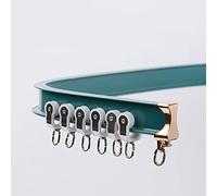 Flexible Curtain Track Ceiling Mount Drapery Rail for Privacy Bendable Curtain Rods for Living Room & Bedroom 5M/17Ft Ideal for Shower & Suspended Ceilings