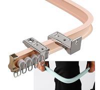 Flexible Curtain Track System 4/5/6m Ceiling & Wall Mount Bracket for Bay Windows Soft Track for RV Windows Easy to Bend Sliding Door Rail Adjustable & Versatile