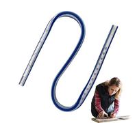 Flexible Curve Ruler - PVC 11.81x0.39 Inch | Snake Shape Flexible Ruler: Drawing Measuring Tool, Multifunction Craft Engineering and Architecton Design