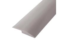 Flexible Cuttable Carpet Transition Strip Peel and Stick, Vinyl Flooring Edging Trim Strip for Doorway, Door Threshold Ramp for Uneven Floors(Gray,7m/23ft)