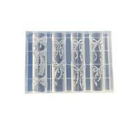 Flexible Dance Ribbon Elastomer Cast for Creating Multidirectional Unguis Enchantments and Craft Garnishes Elastomer Unguis Seal