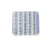 Flexible Dance Ribbon Elastomer Cast for Creating Multidirectional Unguis Enchantments and Craft Garnishes Detachable Bend Unguis Art Format