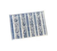 Flexible Dance Ribbon Elastomer Cast for Creating Multidirectional Unguis Enchantments and Craft Garnishes Decorative Bend Unguis Art Addition