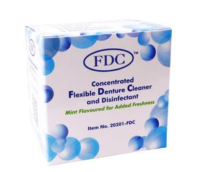 Flexible Denture Cleaner FDC ~ 3 Months Supply ~ Valplast & other Dental Appliances (1 Box (3 Months Supply)) by FDC