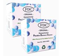 Flexible Denture Cleaner FDC ~ 6 Months Supply ~ (2 Boxes (6 Months Supply))