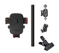 Flexible Desktop Phone Grip Clamp 55 Mm Capacity 3 Multi-Directional Rotatable Content Creating Accessories Flexible Phone Mount Horizontal Vertical Switch