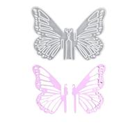 Flexible Display Ornament Mold Sturdy Food Grade Silicone Mold Featuring Intricate Butterfly Patterns Craft Molds