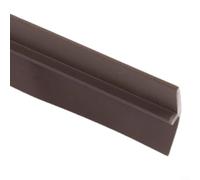 Flexible Door Bottom Seal Strip with Three Layer Insulation Design, Waterproof Tape for Protection from Dust, Moisture, and Wind Under Doors (Brown)