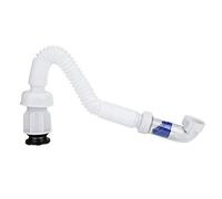 Flexible Drain Pipe, Kitchen Sink Drain Pipe Expandable Flexible Universal Sink Drain Pipe Wash Basin S Tube Drain Pipe