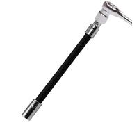 Flexible Drill Shank 1/2, Bendable Extension Rod, Three-Current Adapter, Durable Design That Improves Manoeuvrability and Precision in Narrow Spaces and Maintenance Assembly Projects Efficiency