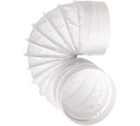 125mm / 5 Inch Flexible Duct Connector - Round PVC Ducting - Ventilation Pipe, Hose, Tube