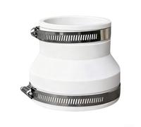 Flexible Duct Reducer Coupler For Fresh Air Systems Exhaust Fans Hydroponics Applications With ABS PVC Galvanized Pipe Compatibility(A)